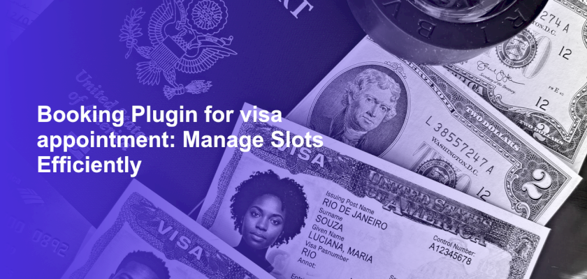 Booking Plugin for visa appointment: Manage Slots Efficiently