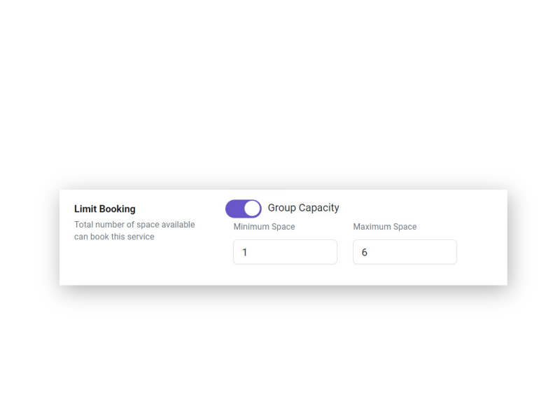 Group Capacity Appointments