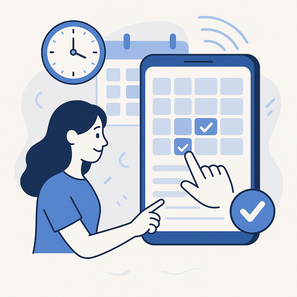Real time booking plugin