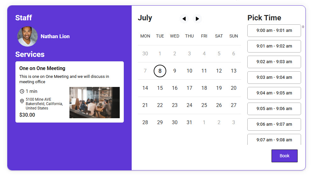 Wordpress booking Appointment system, wp booking plugin, wordpress appointment booking plugin.