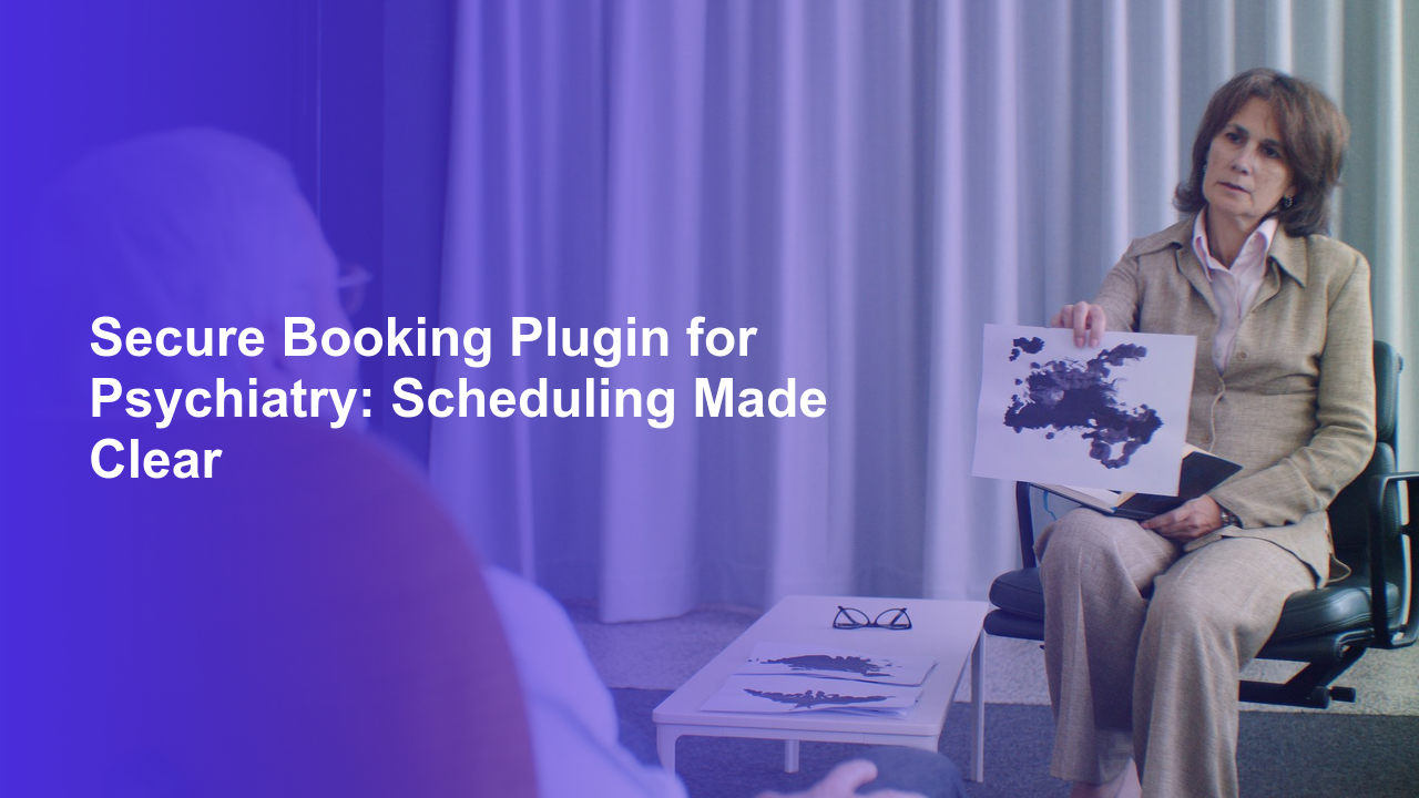 Secure Booking Plugin for Psychiatry: Scheduling Made ClearWorpress Booking Plugin - WP Booking Plugin - Booking Calendar